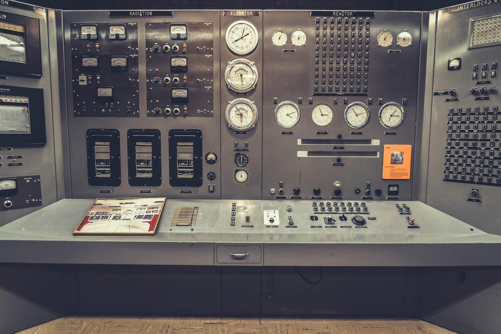 Industrial control panel and instrumentation